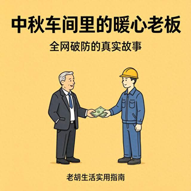 老板中秋撞见女工加班，当场训哭又塞钱！听完她的遭遇全网破防