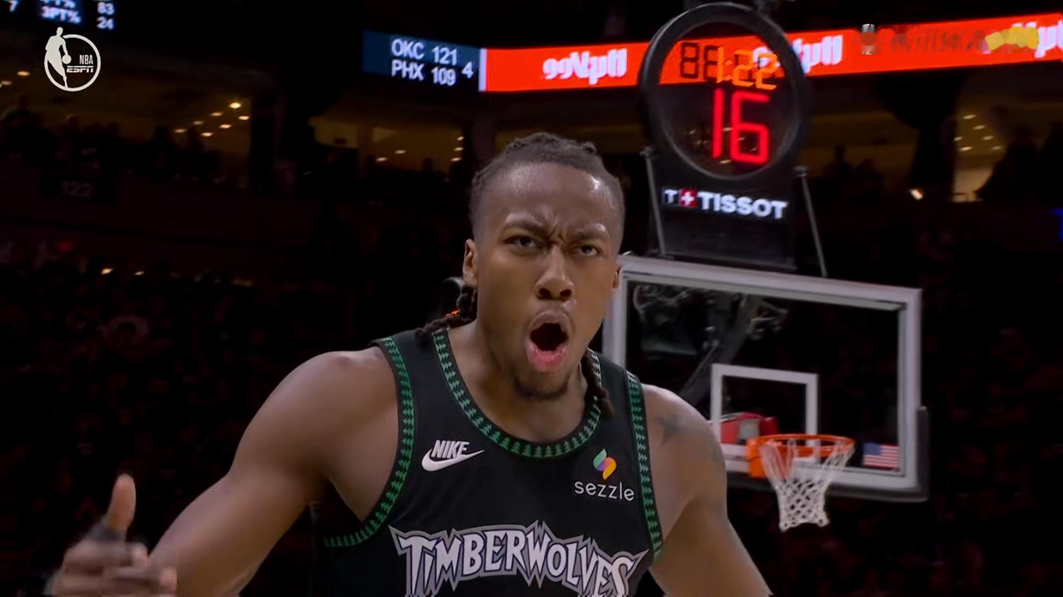 谁能想到森林狼的多森姆砍下今年NBA季后赛的第二个40+掘金vs森林狼