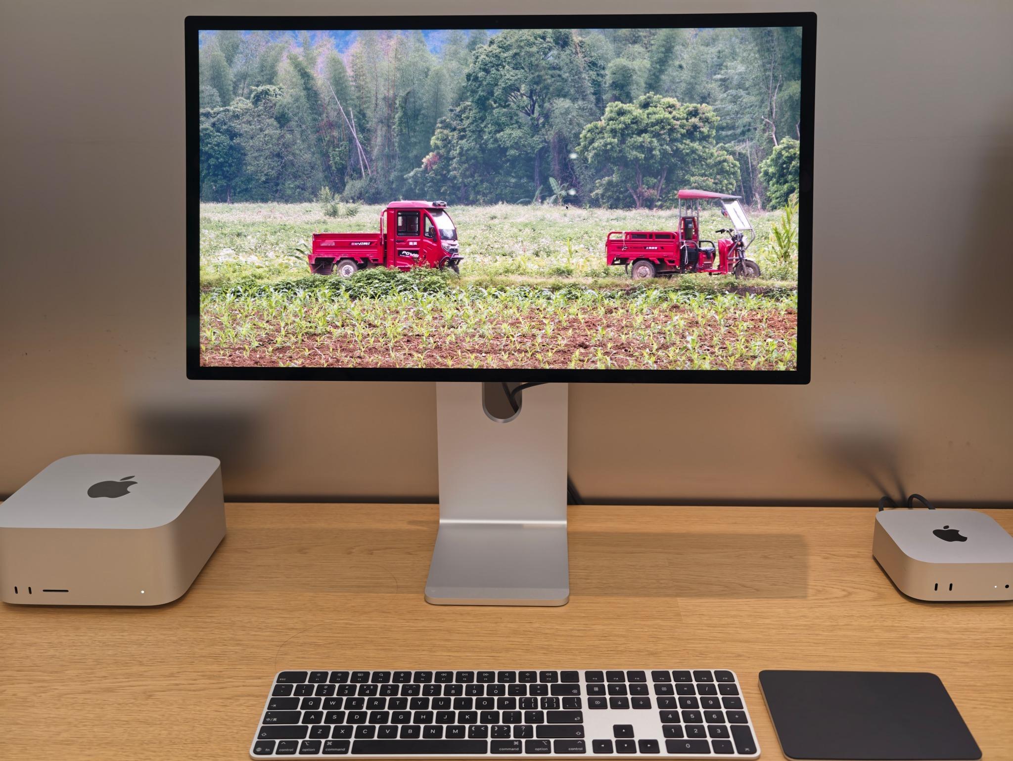 大老远跑到Apple Store来体验了下Studio Display XDR，