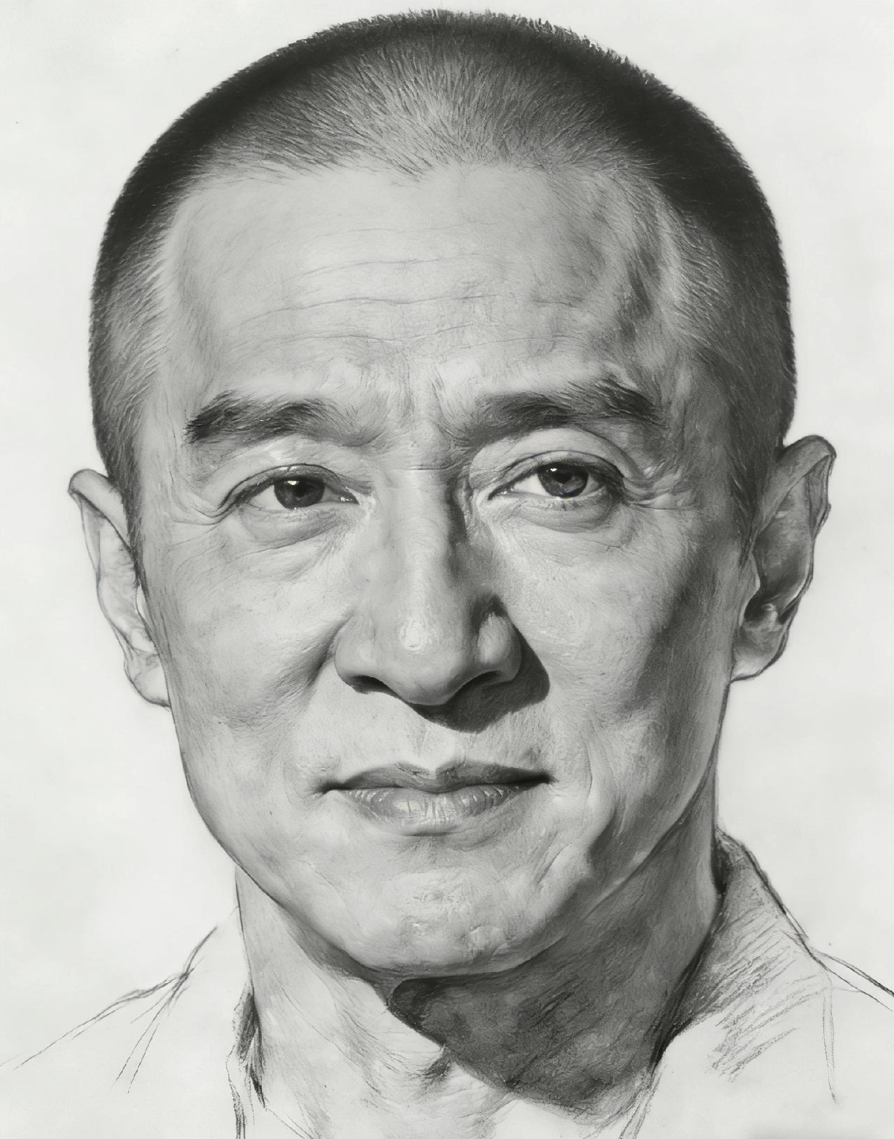 画室里的素描画，似曾相识又不知道是谁