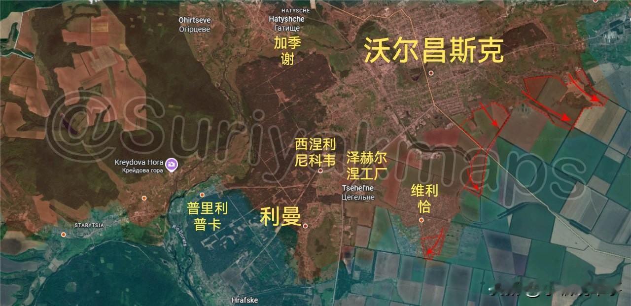 12月17日俄乌最新战报：

1.哈尔科夫州前线：
①过去三天里，俄军继续向沃尔