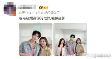 张凌赫和名媛合影
杨洋和名媛坐一桌，吴磊佩戴珠宝供名媛欣赏，其实不管是女明星还是