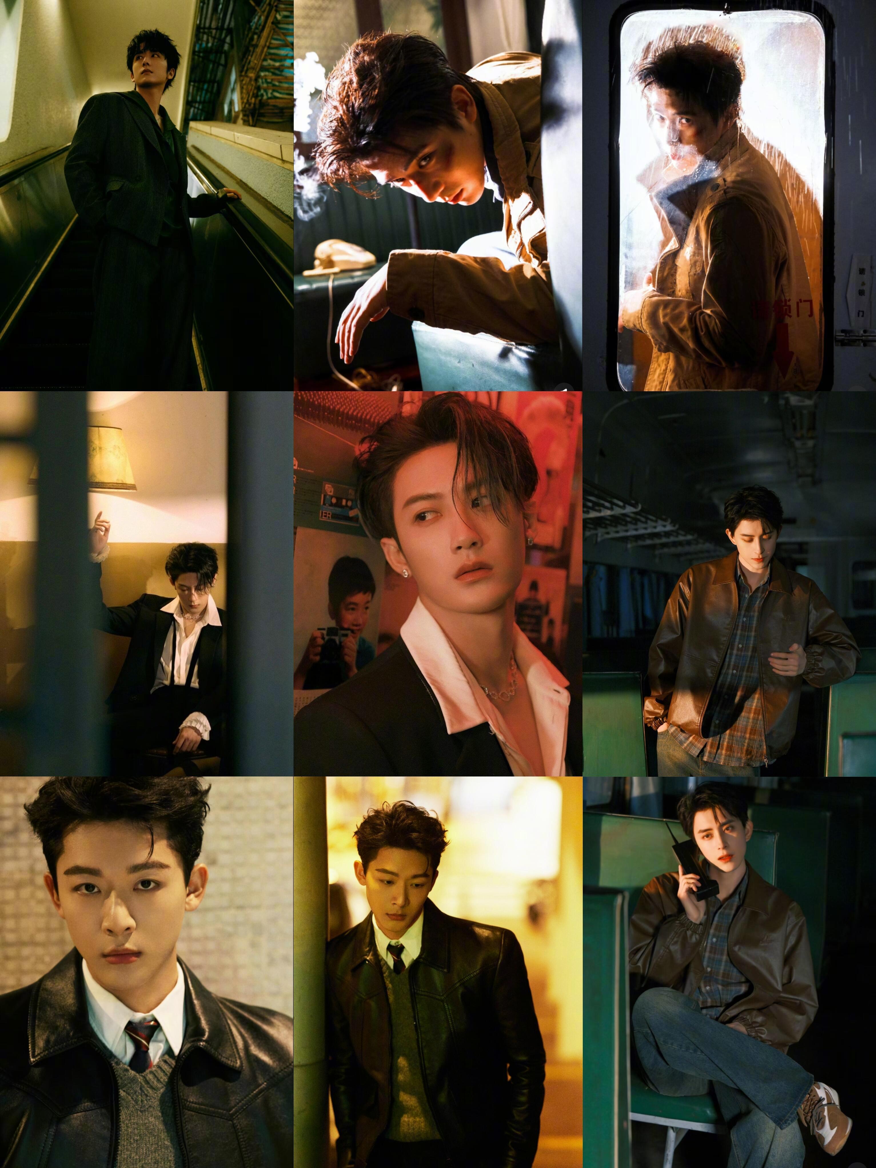 男明星港风封神照！ ​​​