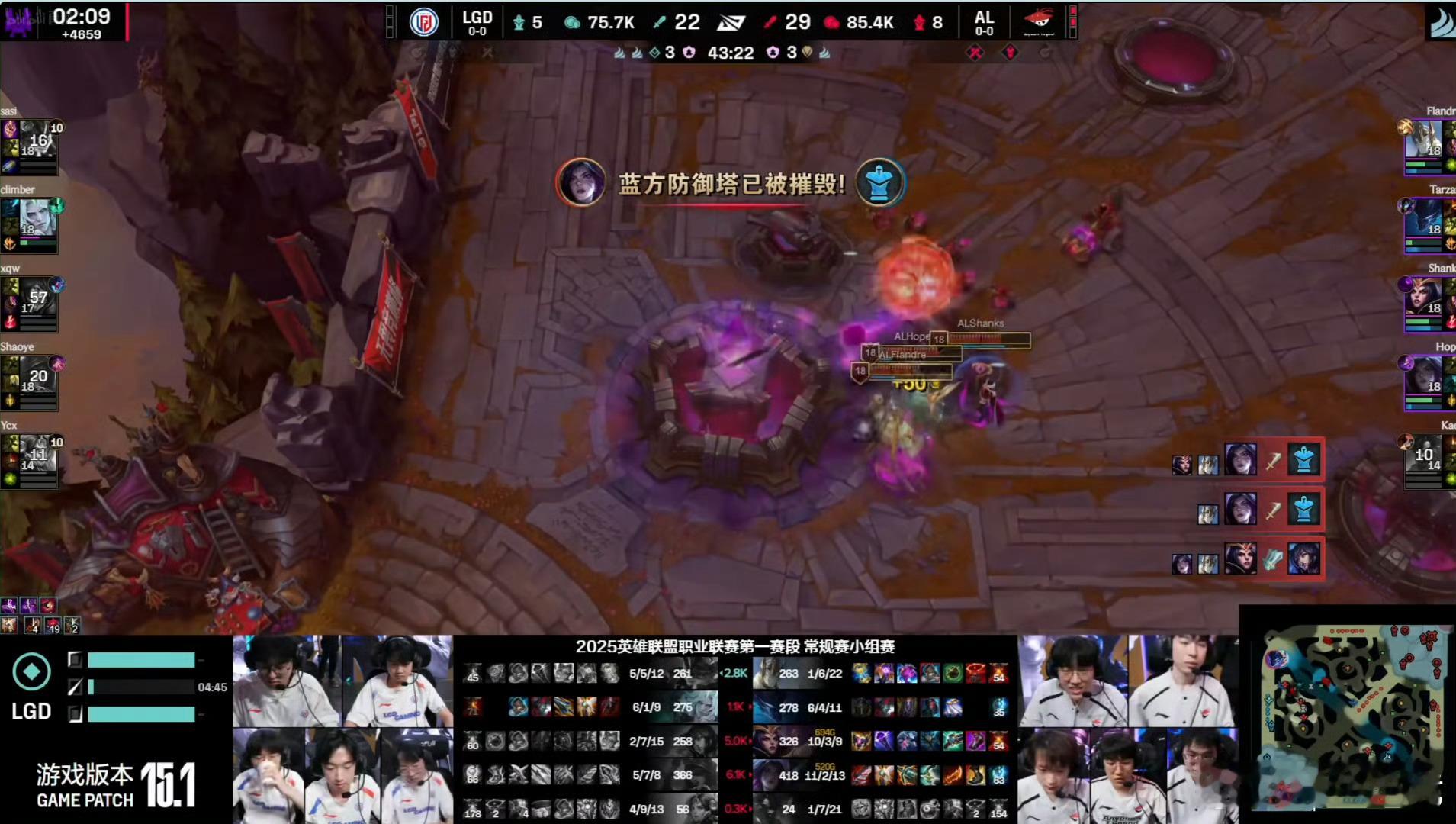 AL零封LGD 【AL 3-0 LGD】只能说：这也差太远了，LGD根本不知道在