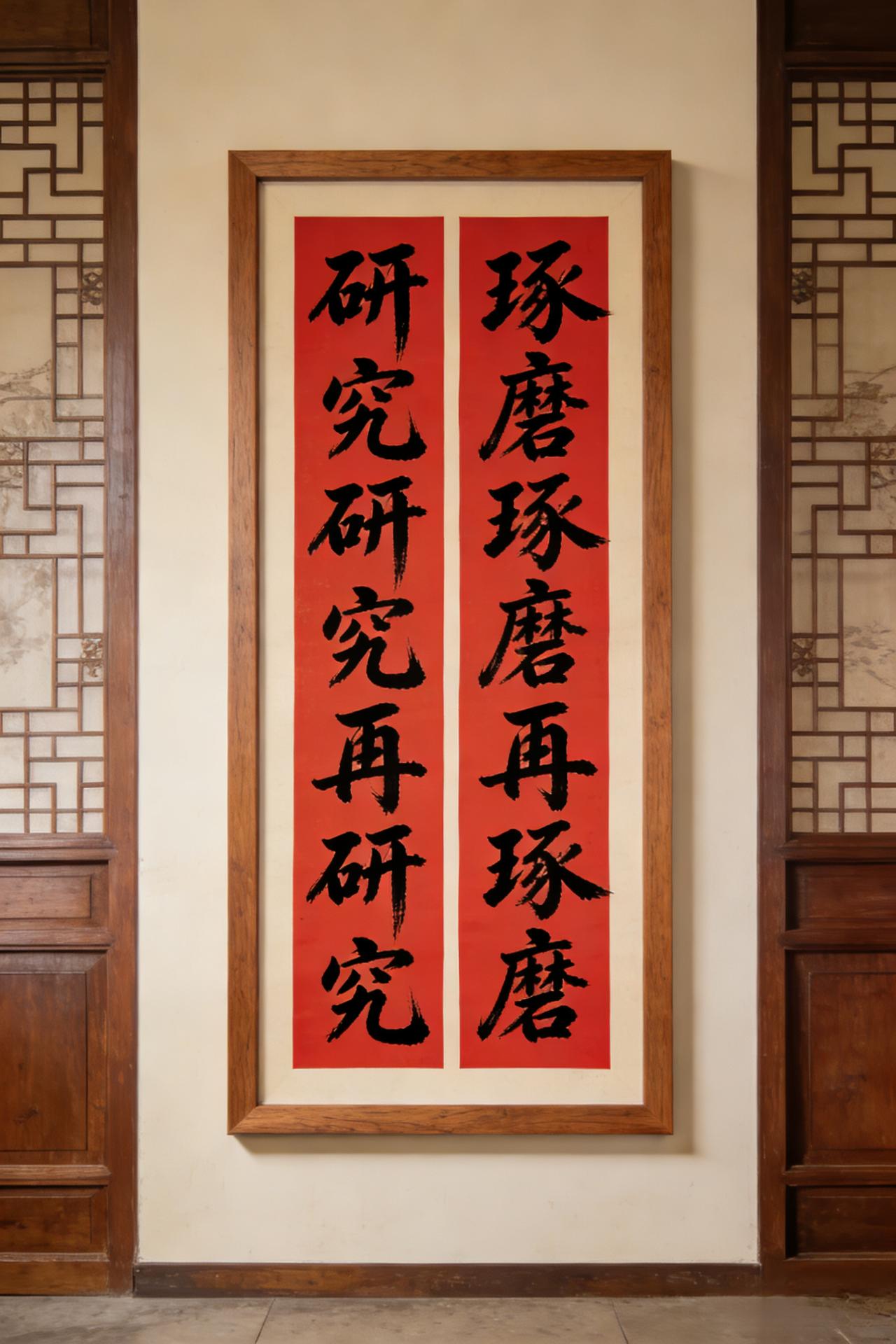 上联：研究研究再研究，诚邀下联 琢磨琢磨再琢磨