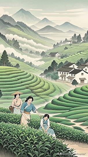 《洛中送韩七中
丞之吴兴口号五首·其三》
——唐.刘禹锡
溪中士女出笆篱，
溪上