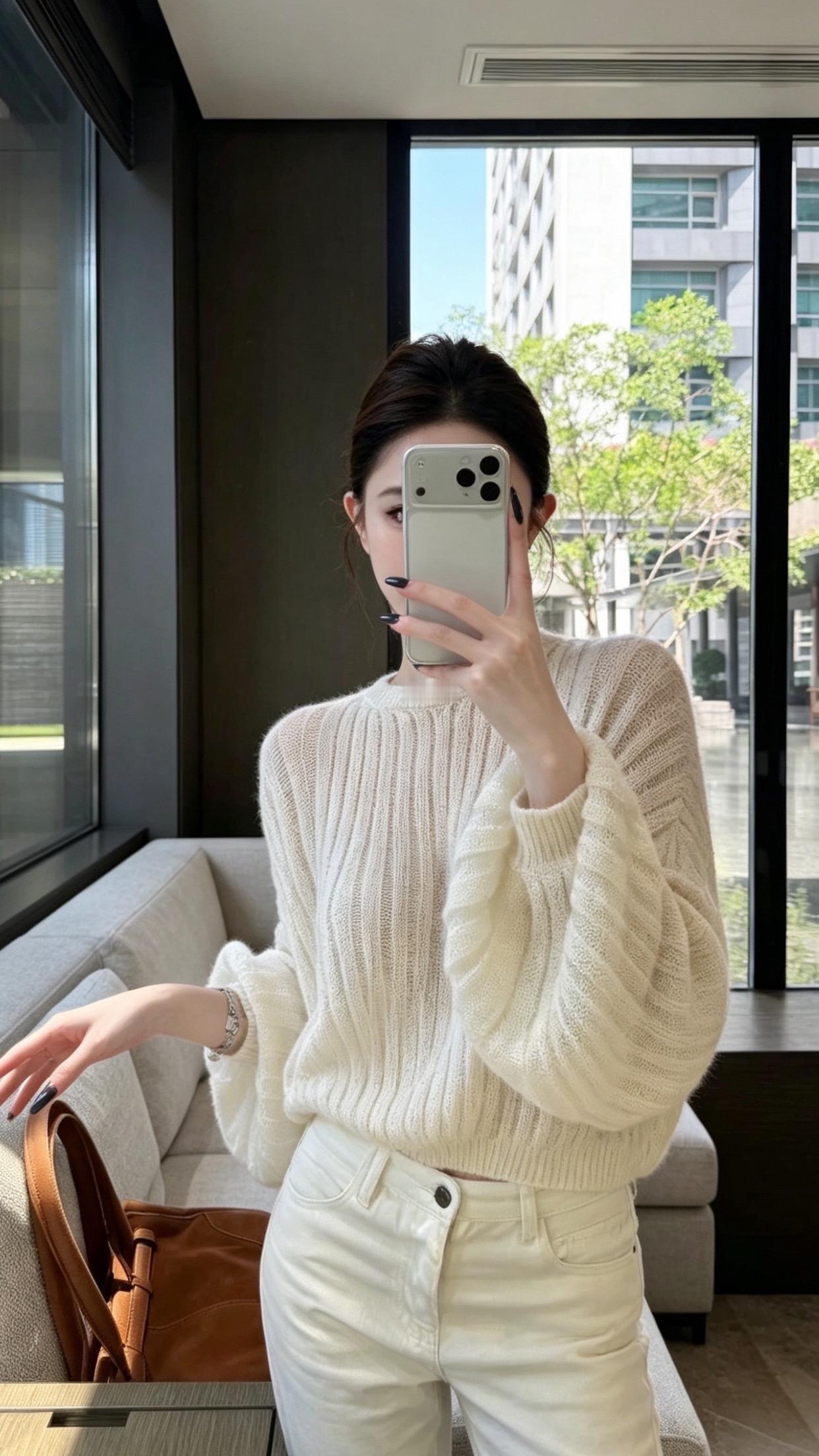 清冷系ootd 今日份极简穿搭 简约通勤穿搭参考 温柔慵懒风简约穿搭 不被定义的