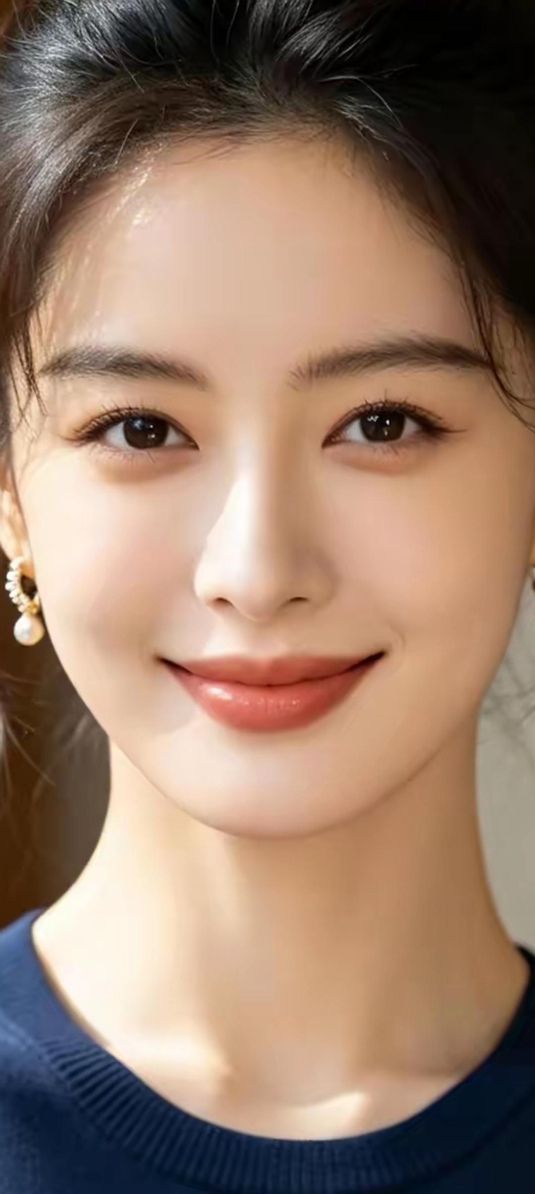 温柔甜美的微笑，散发着无限魅力！😊✨