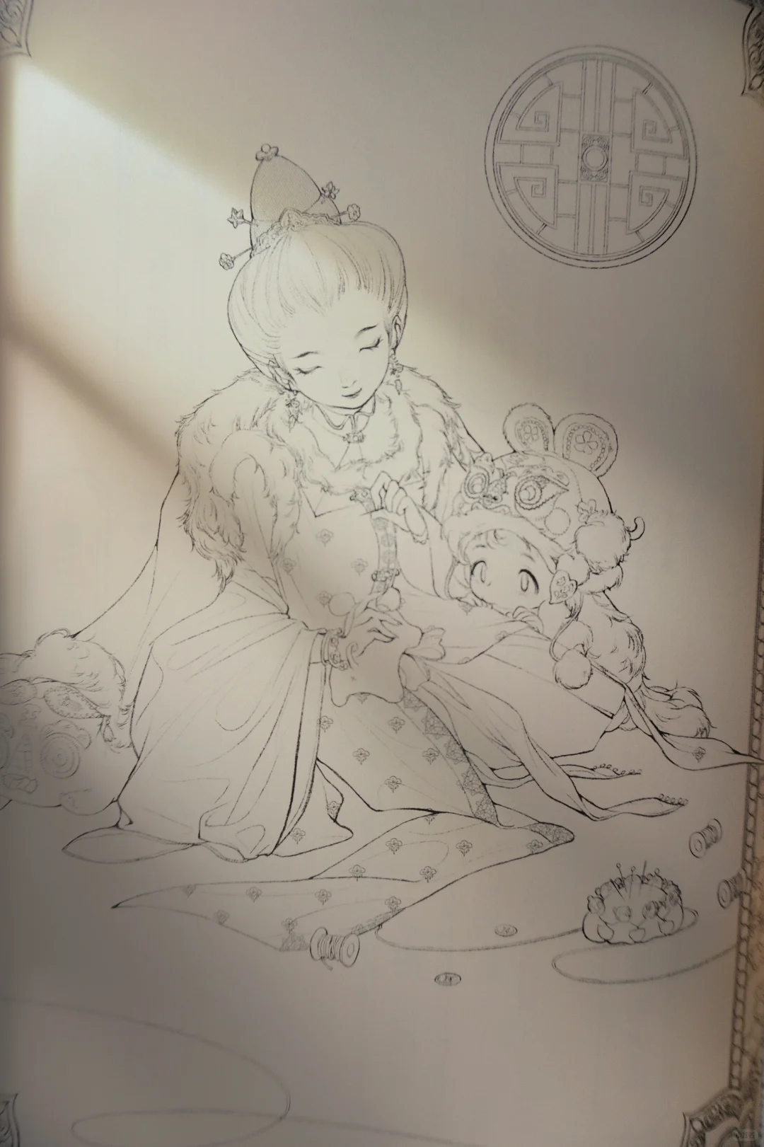 📚 一本让你爱上汉服的线稿插画教程 🎨