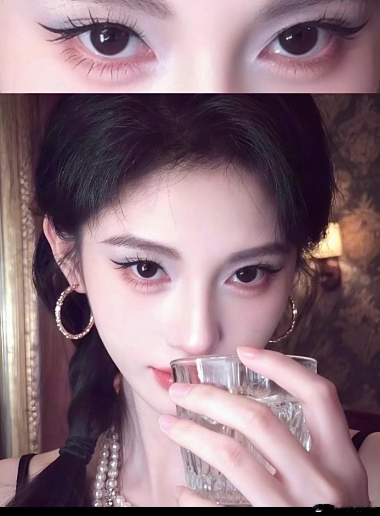 🍊鞠婧祎的眼妆像不像妲己，狐狸媚子