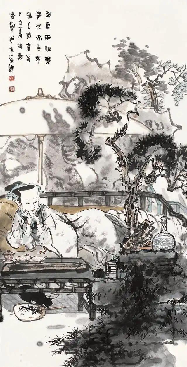 上联：古曲新歌皆酷爱
下联：[比心]

网络图片/诚谢侵删