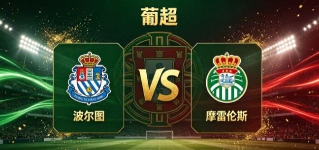 葡超 波尔图 vs 摩雷伦斯波尔图的竞技取向，是 “以我为主，以序破局” 的成熟
