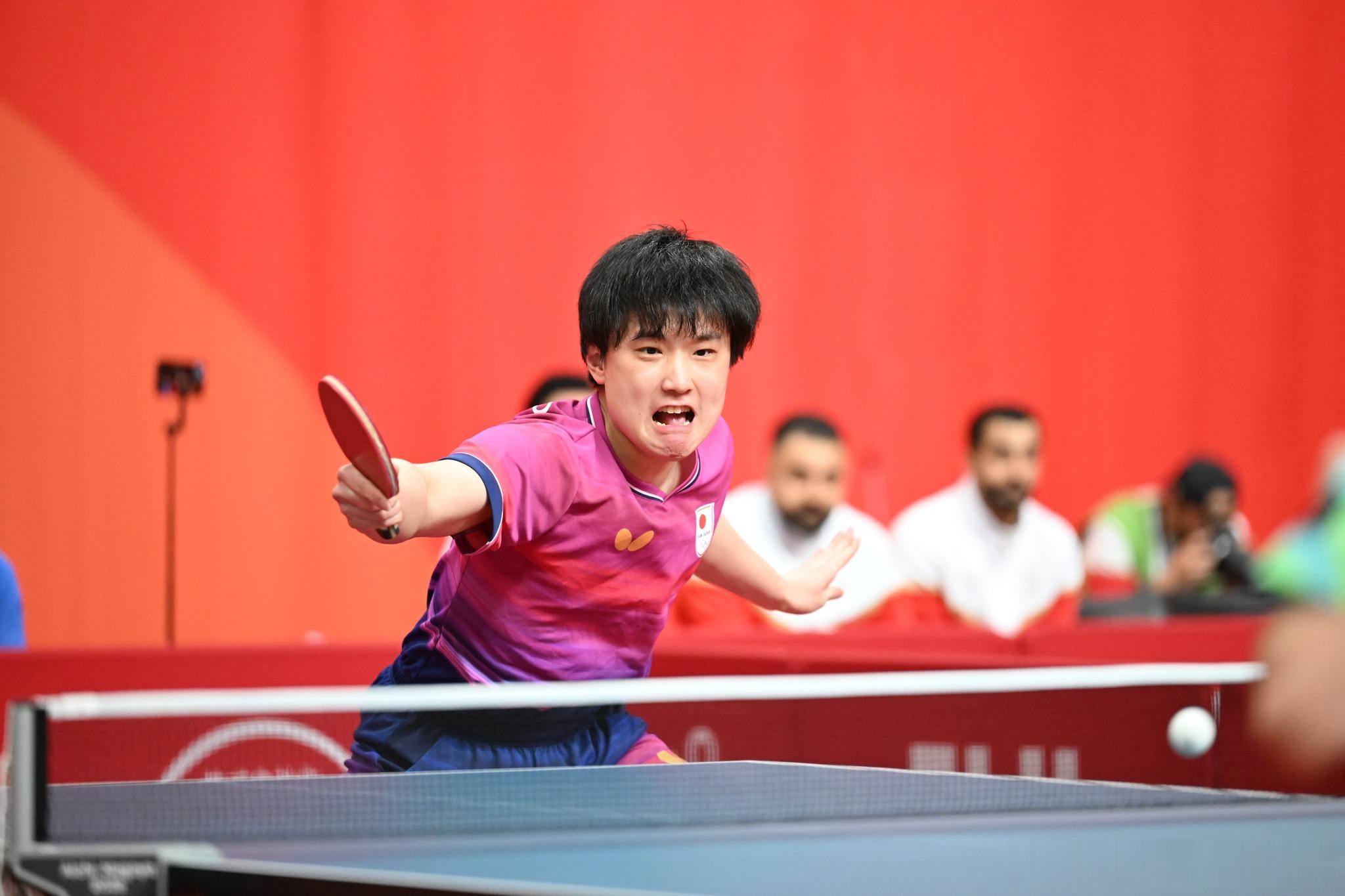 2026亚运会张本智和 260920 日本 3-0 乌兹别克斯坦张本智和照片一组