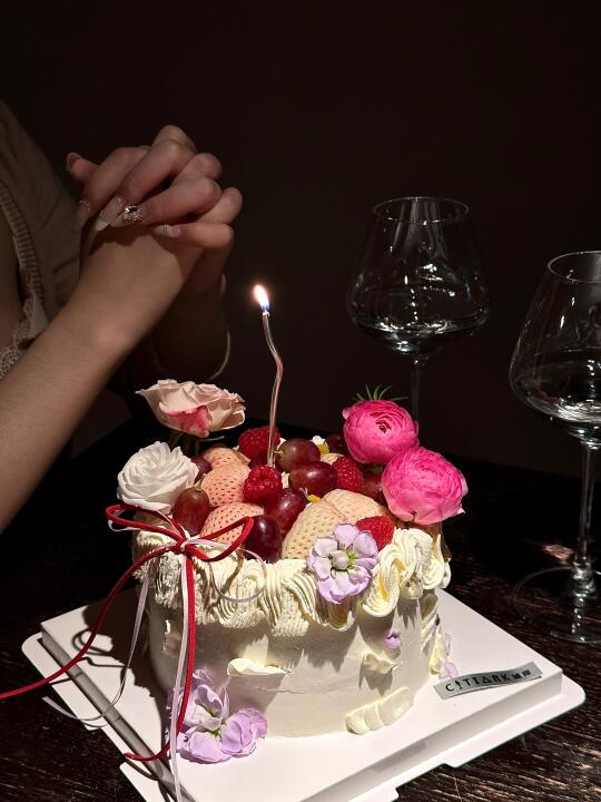 终于学会这种生日🎂暗调高级发光滤镜了！！！