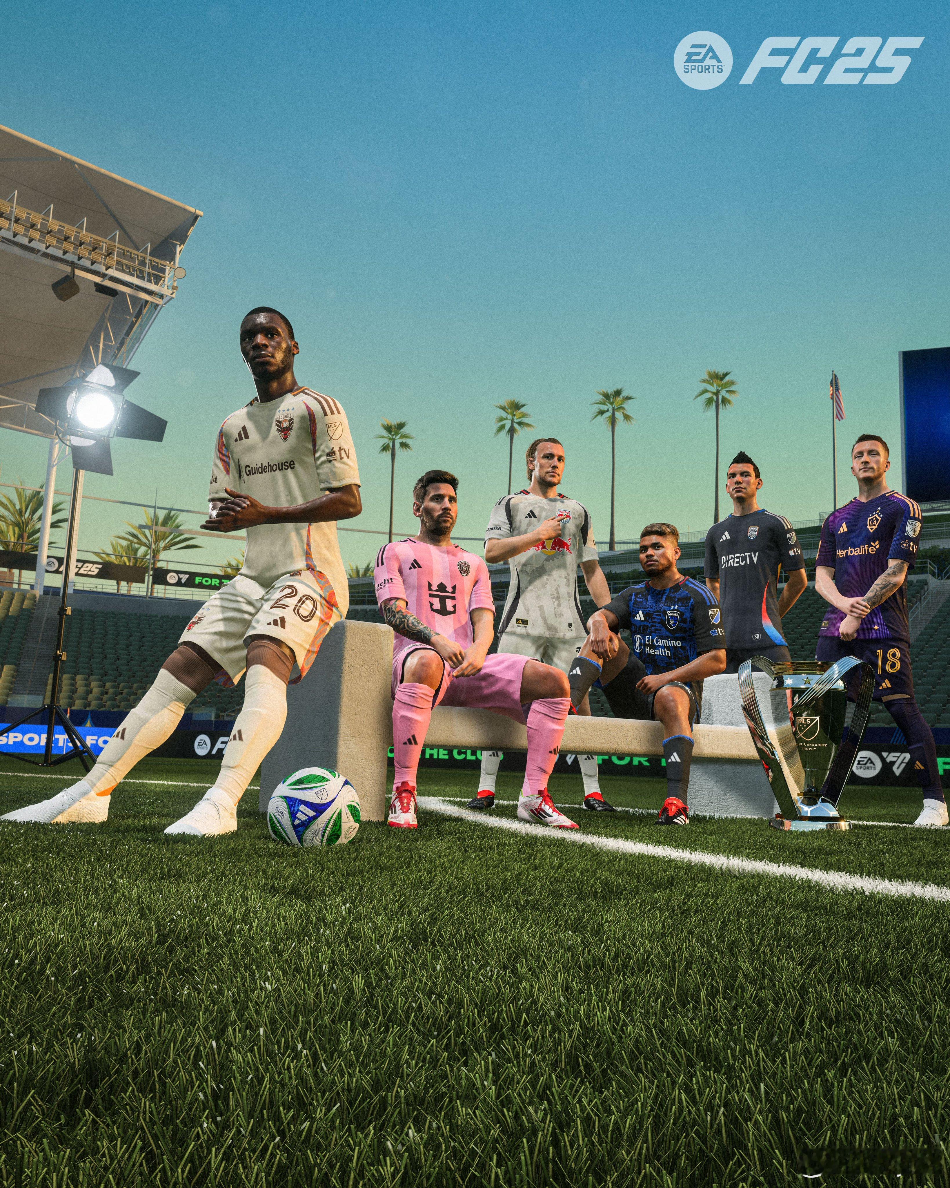 MLS美职联新赛季球衣现已在FC 25中更新。FC25 ​​​