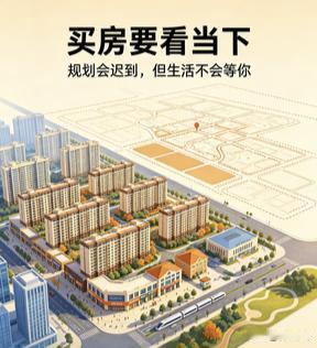 如今大伙儿买房，越来越强调确定性！任何规划其实都是赌，赌对了万事大吉，赌错了半辈