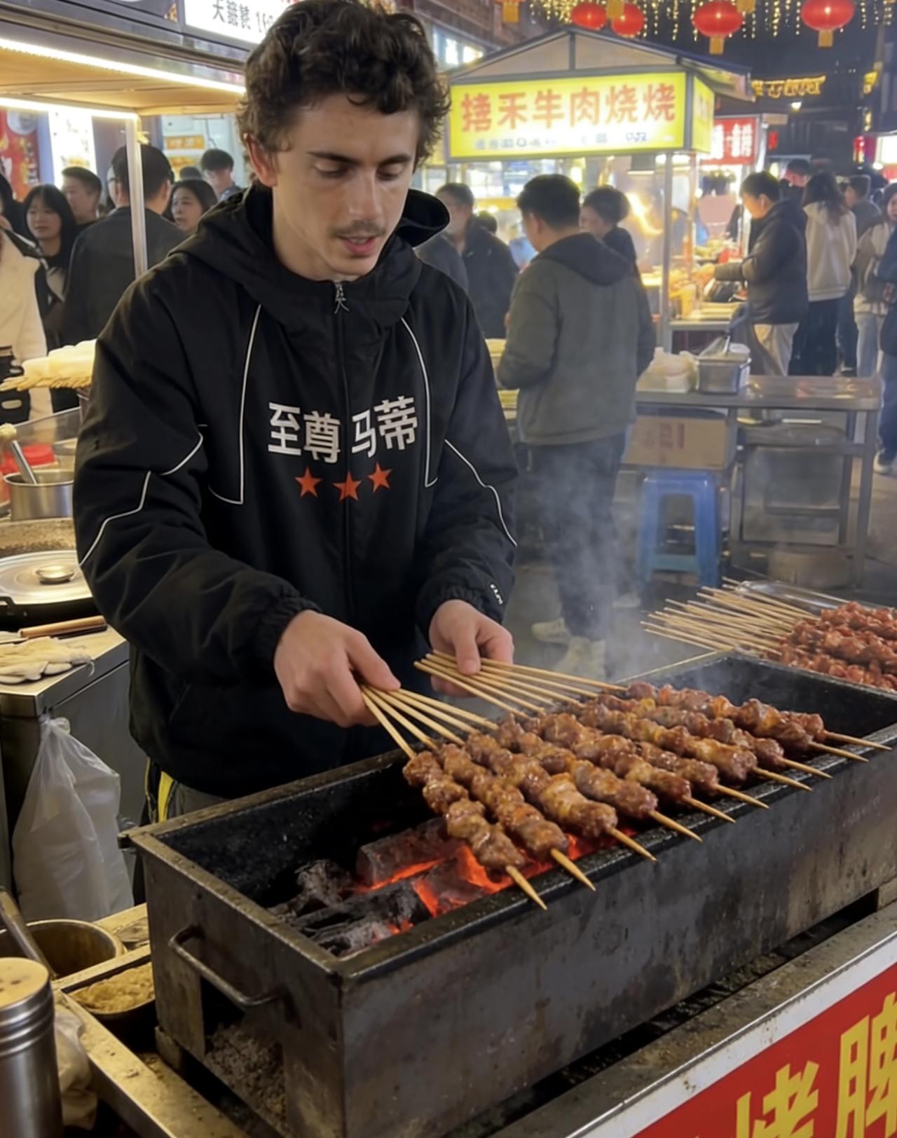甜茶的一组照片！AI 生成的！