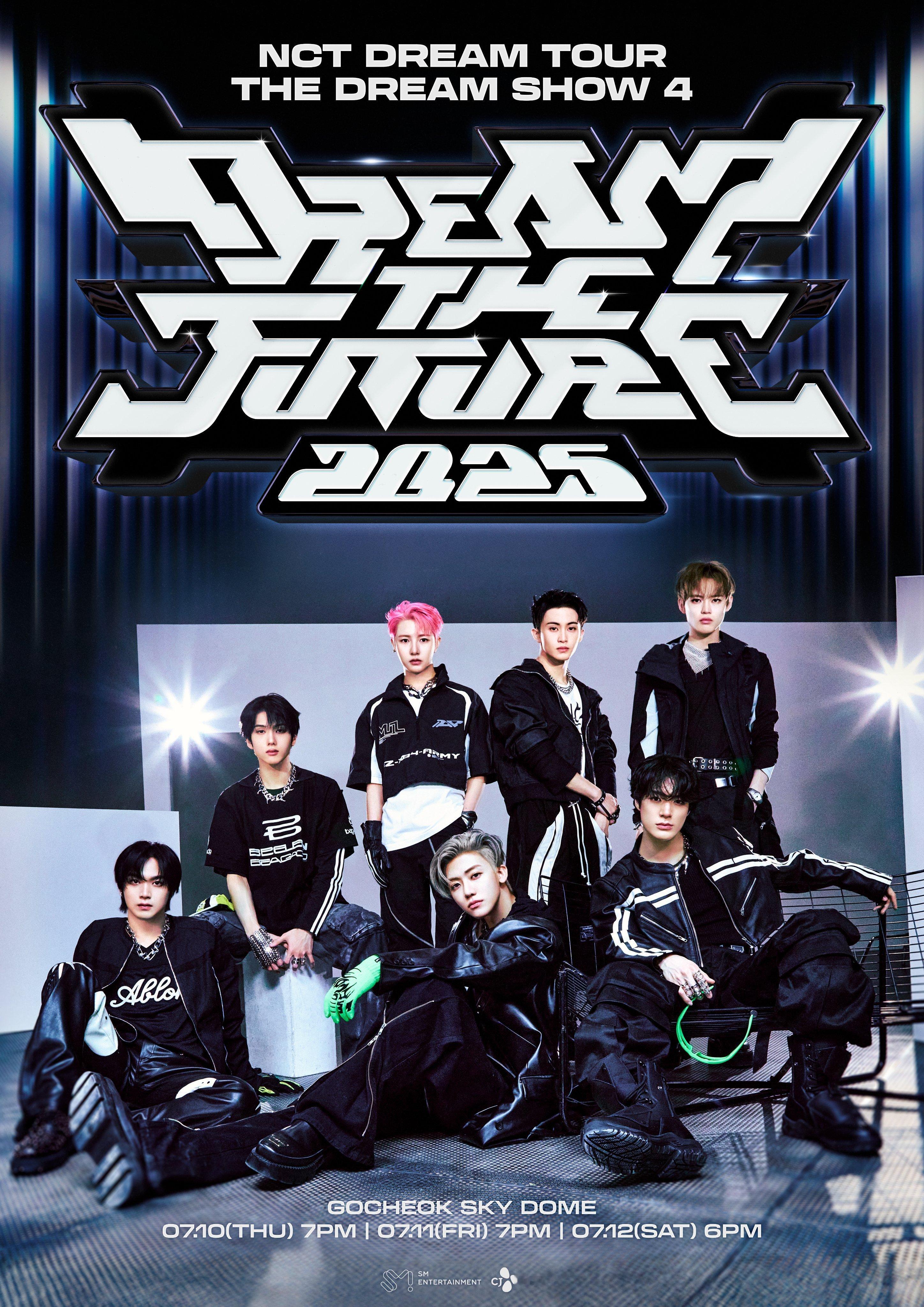 NCT DREAM梦秀4官宣将于7月10～12日在高尺巨蛋举行    NCT D