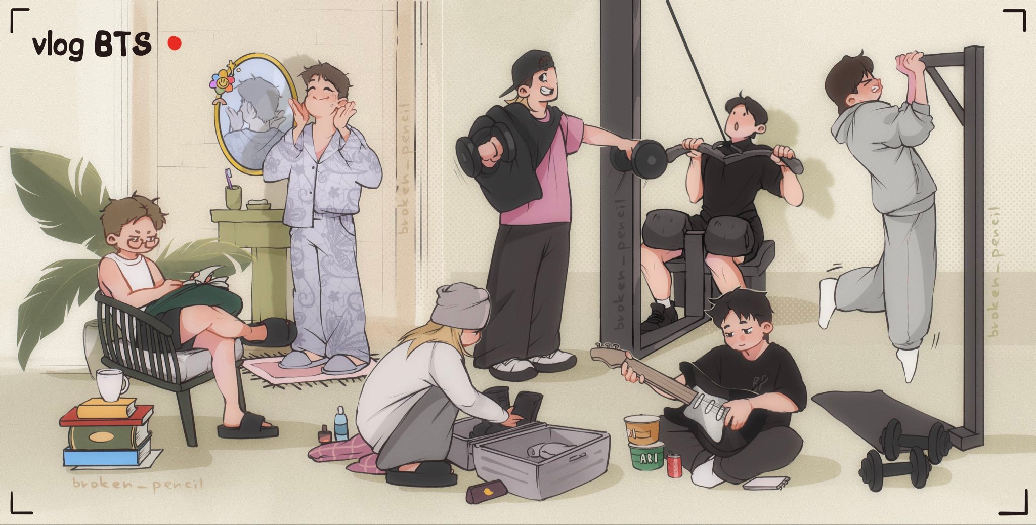 Family life 🏠🥰happiness/pencil2019 