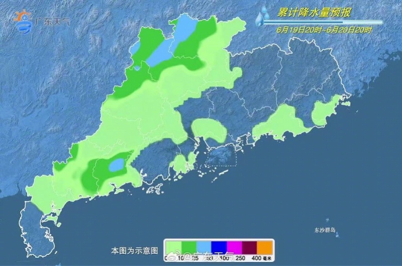 【广东端午假期后两日降水明显减弱！韶关、清远等地今日仍有雨】6月19日，南都N视