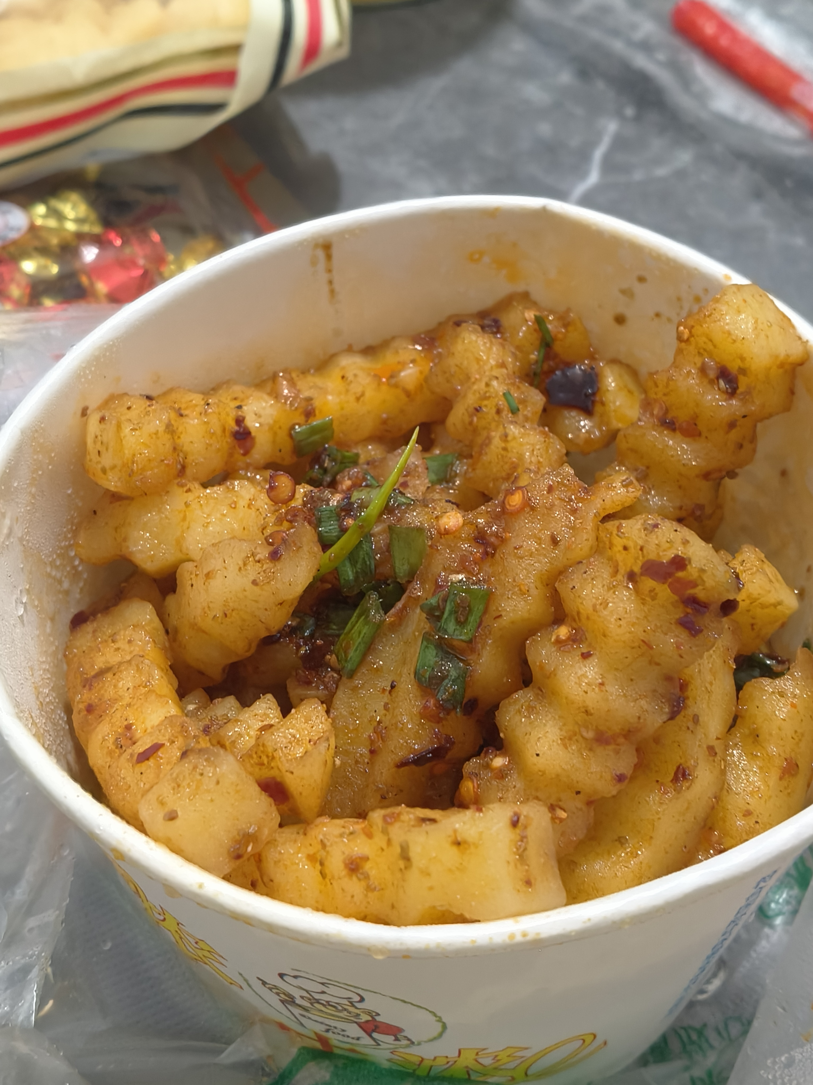 半夜出门觅个食 