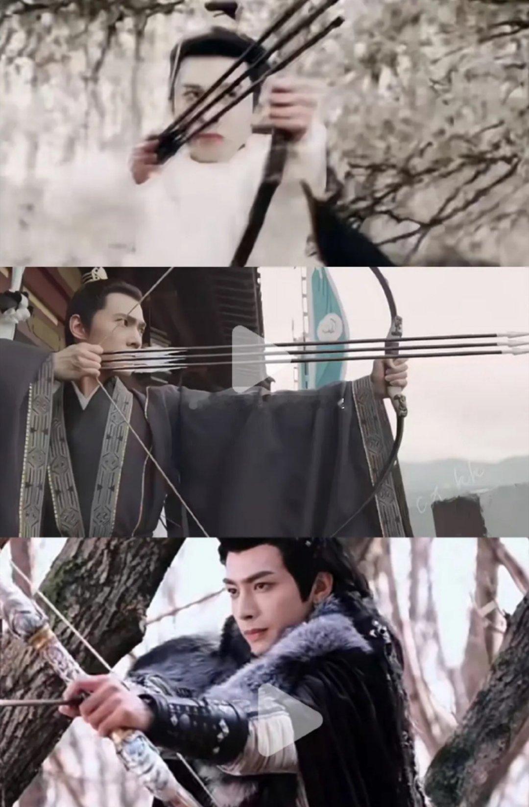 tg. 张凌赫《逐玉》拉弓的姿势又被网友大审判了，这个射箭的手势有什么问题吗？张