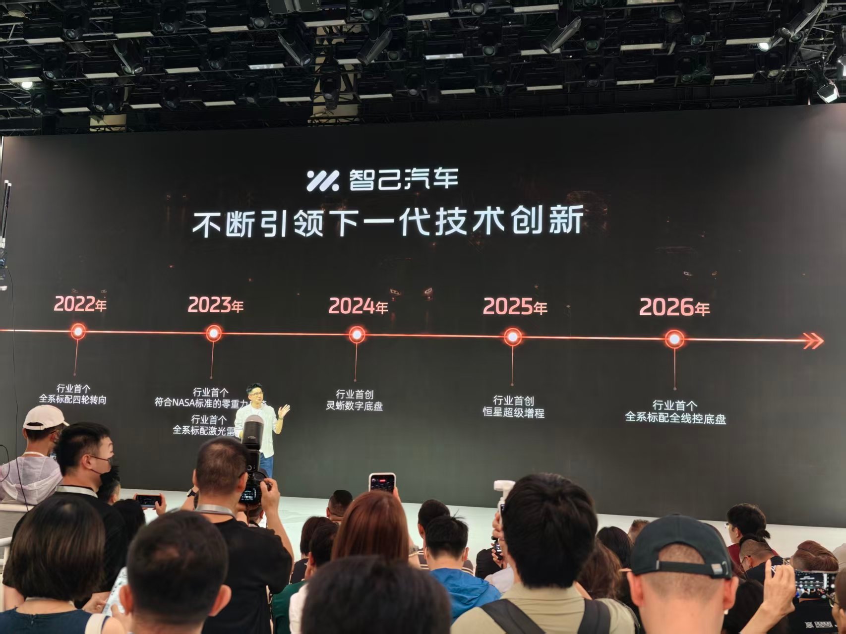 成都车展潮这看2026成都车展一进门，眼神全被智己那个“NEXT·2028”战略
