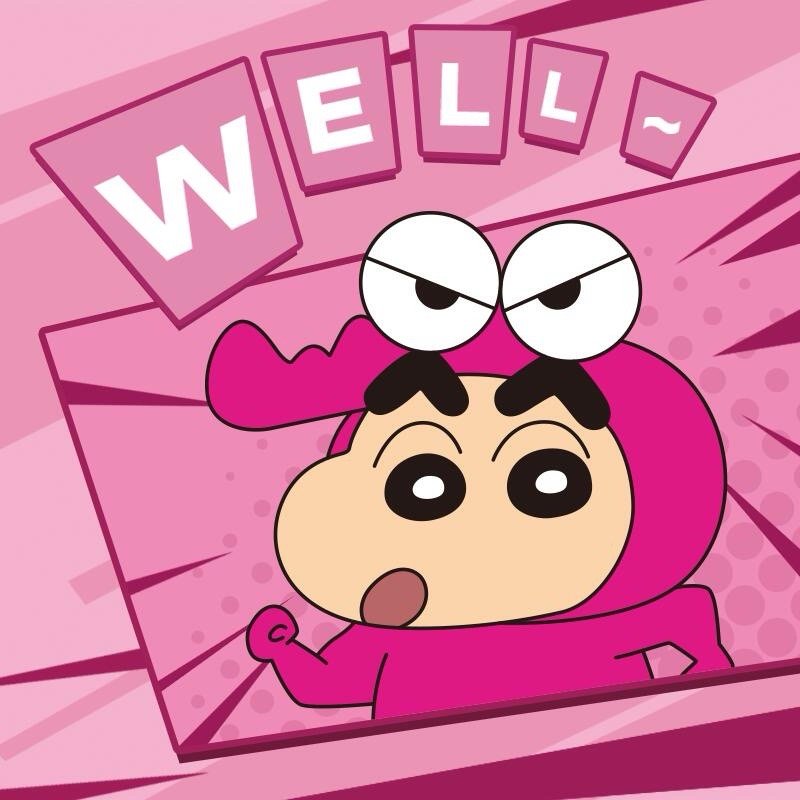 蜡笔小新动物头像来袭！头像来袭！快来欣赏下小新、妮妮、小白、左卫门的变装秀！#我