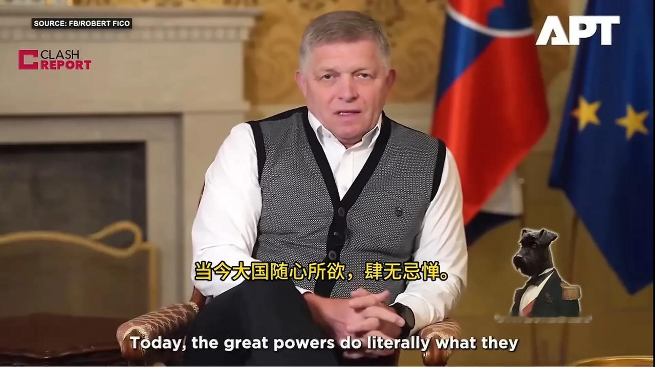 斯洛伐克总理罗伯特·菲佐就美国对委内瑞拉动武，强行控制委内瑞拉总统马杜罗一事发表