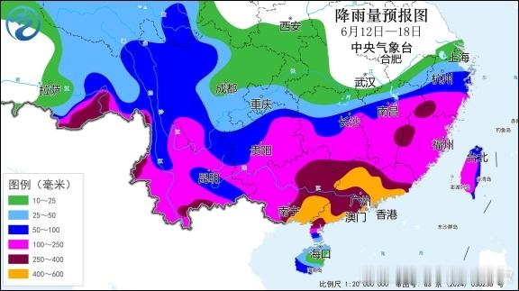 【南方将进入多雨时段】今天中央气象台发布重要天气提示，12日起南方地区将迎来新一