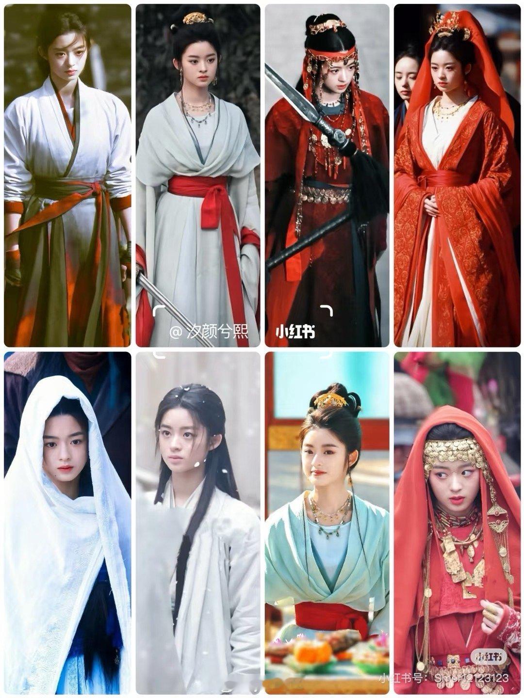 楚乔2女主的衣服比1好看很多 ​​​