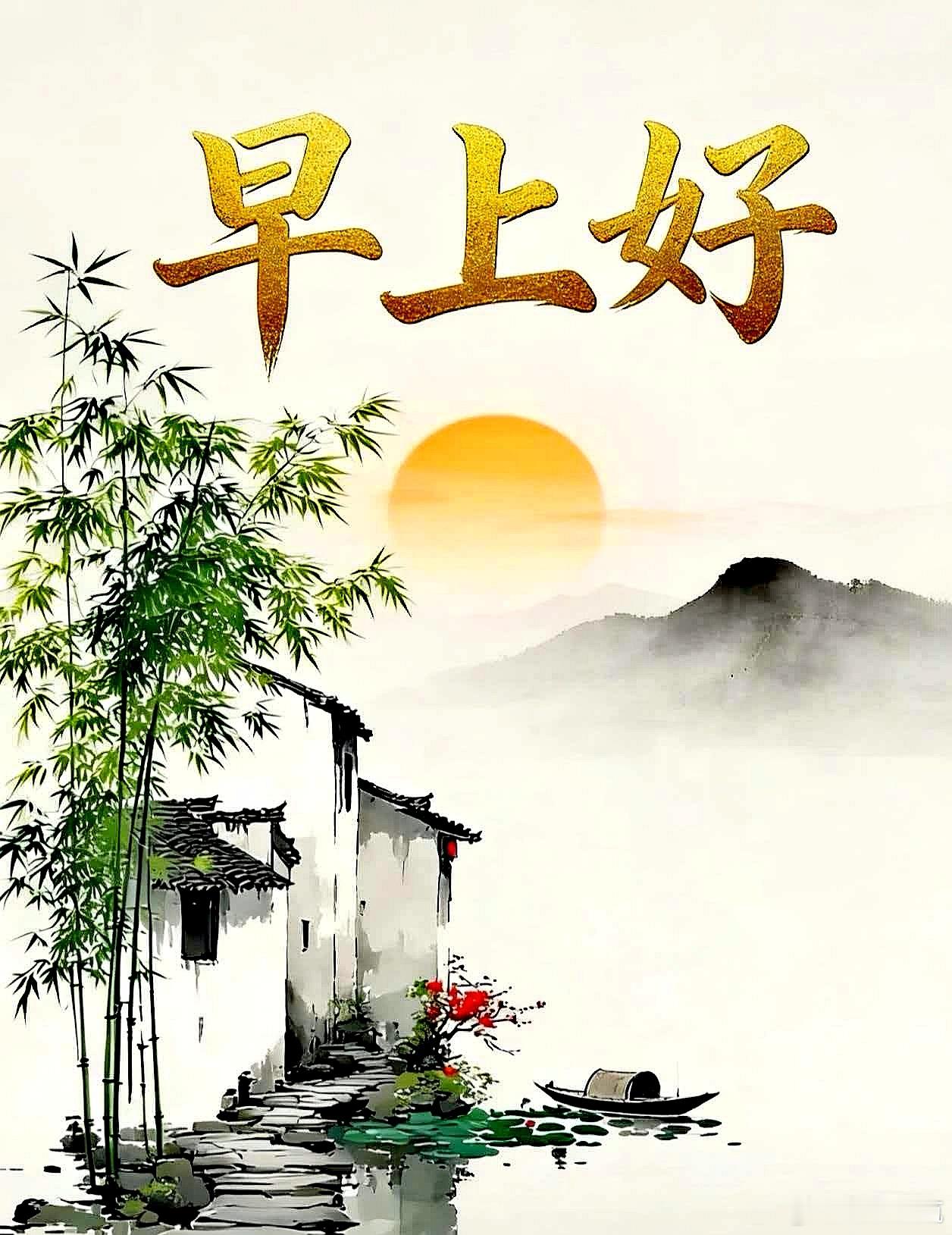 每天摸鱼打卡🍃将心中的美好，融入清晨的阳光，伴随温馨的祝福，送到您的身旁，愿您