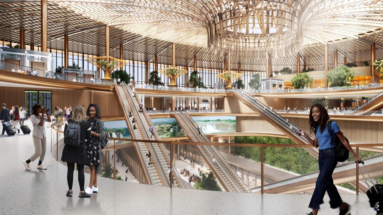 【非洲最大的机场正在埃塞俄比亚建设，耗资125亿美元】（CNN）往返非洲城市之间