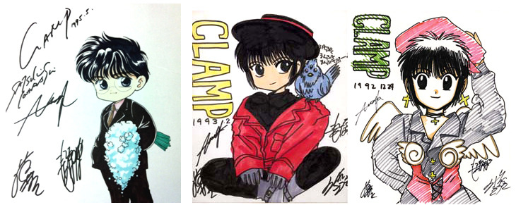 CLAMP签绘原画合集① 