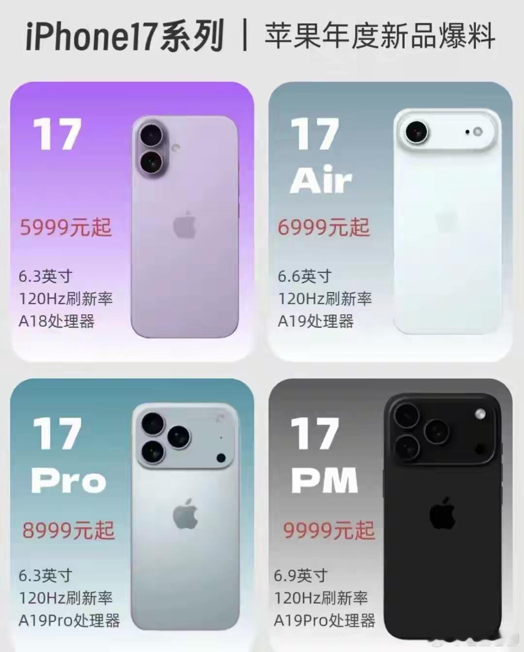 iPhone17国行预计涨价500元 你信不信，苹果手机越涨价卖的会越好？因为国