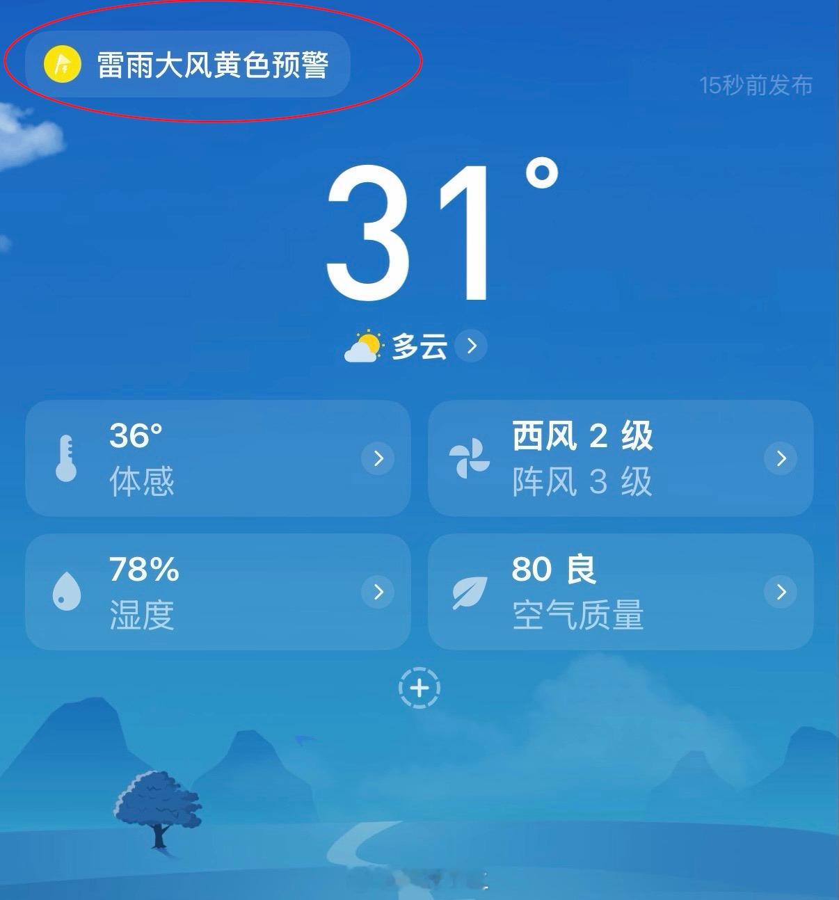 深圳天气 这天气，真是谢谢您了！挑着时间「雷雨大风黄色预警」。打工人是真
