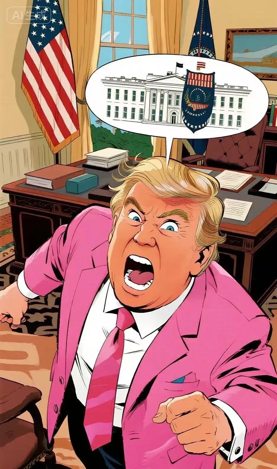 紧张了吧！特朗普总统。


要见的是中国的掌舵人，和见日本的首相不一样，你的心理