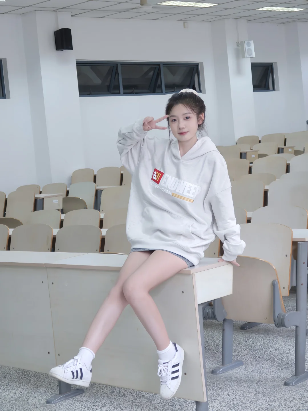 丸子头好可爱