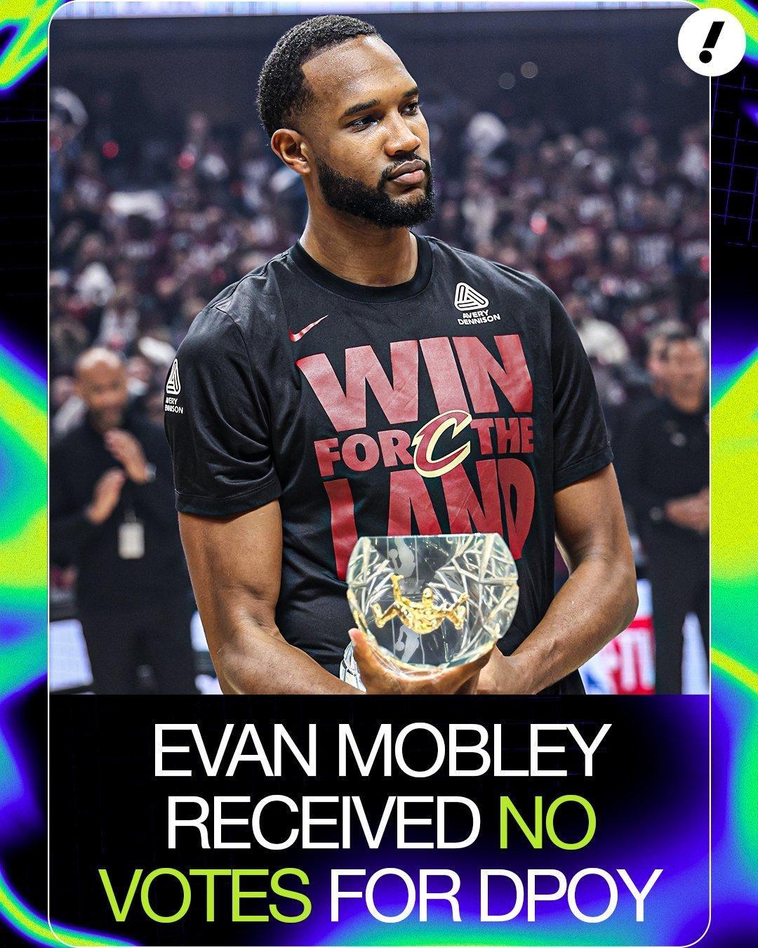 上个赛季的dpoy莫布里，本赛季0票…nba