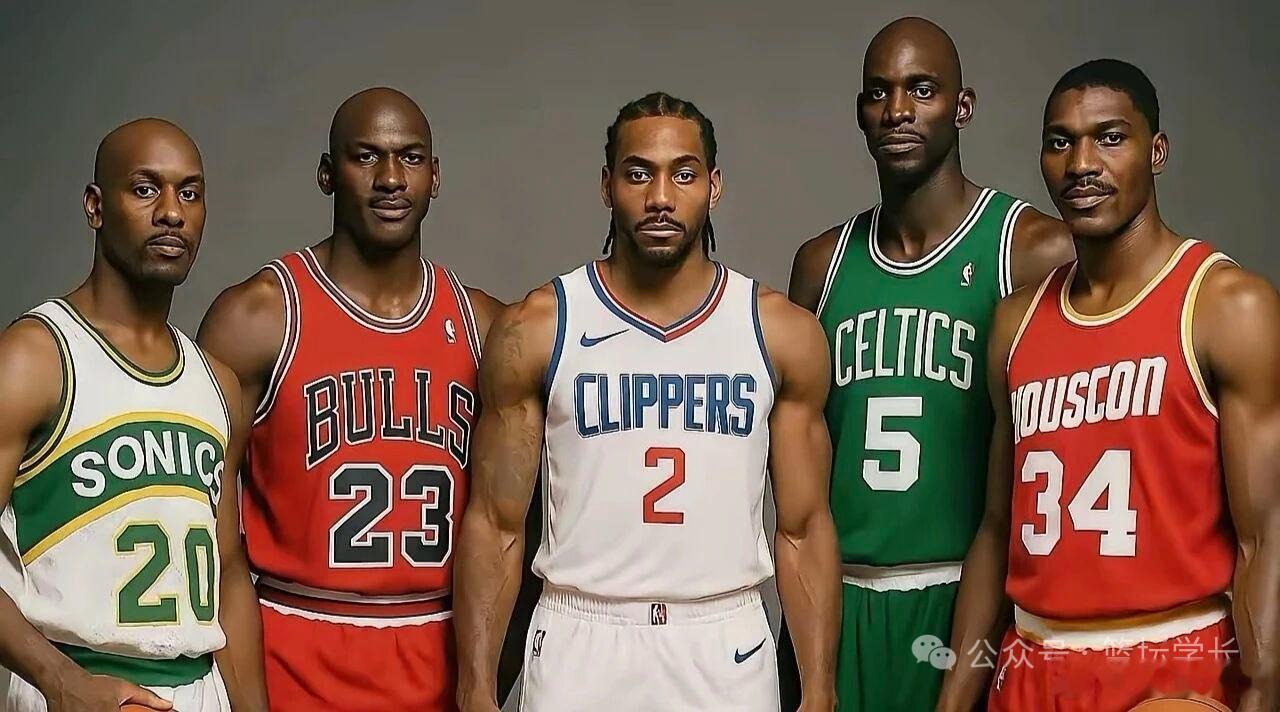 这是NBA历史上攻防最强一体的5人组！不接受反驳！ 