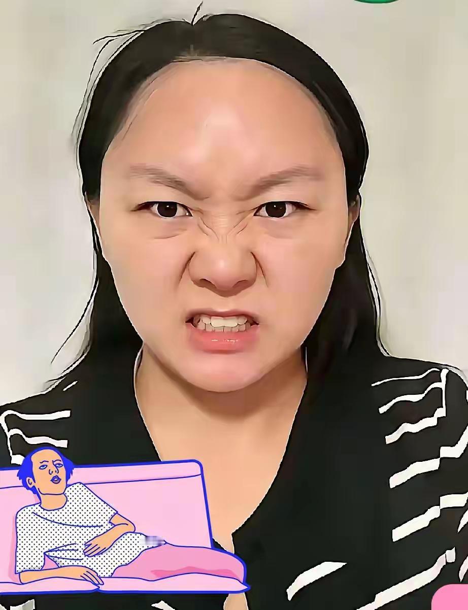 当我看到这张照片的时候，一下子就浮现出她扇男老师耳光时的狰狞面孔！

躺在病床上
