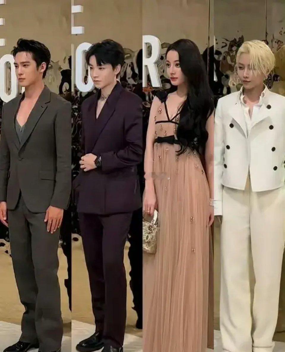 同样都是迪奥的衣服，穿在不同明星身上，档次瞬间拉开了…… ​​​