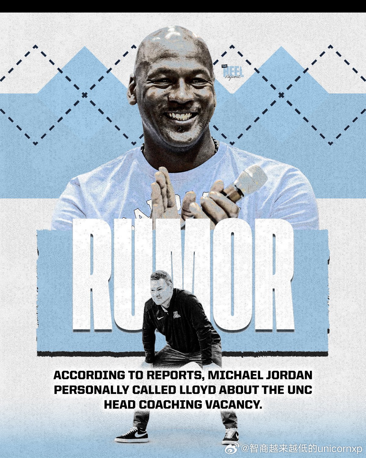 据传帮主亲自出马接触亚利桑那大学主帅Tommy Lloyd，希望他能出任北卡大学