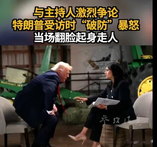 特朗普摔麦离场的事情，并非是女记者不懂得尊重，其实是女记者的问题让特朗普恼羞成怒