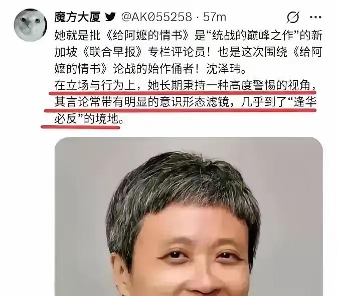 新加坡联合早报驻京特派员沈泽玮月薪八万，却专门写文章骂中国，这操作真让人无语。就