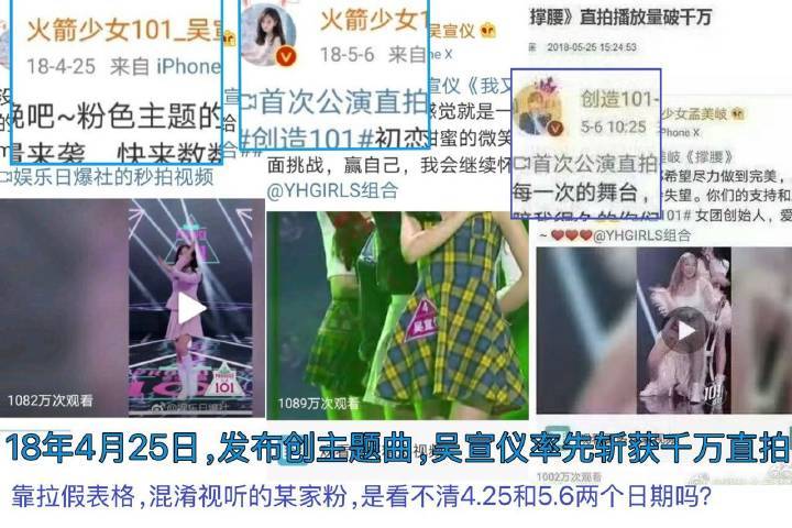 孟美岐内娱首个破千万直拍到底是吴宣仪还是孟美岐啊 ​​​