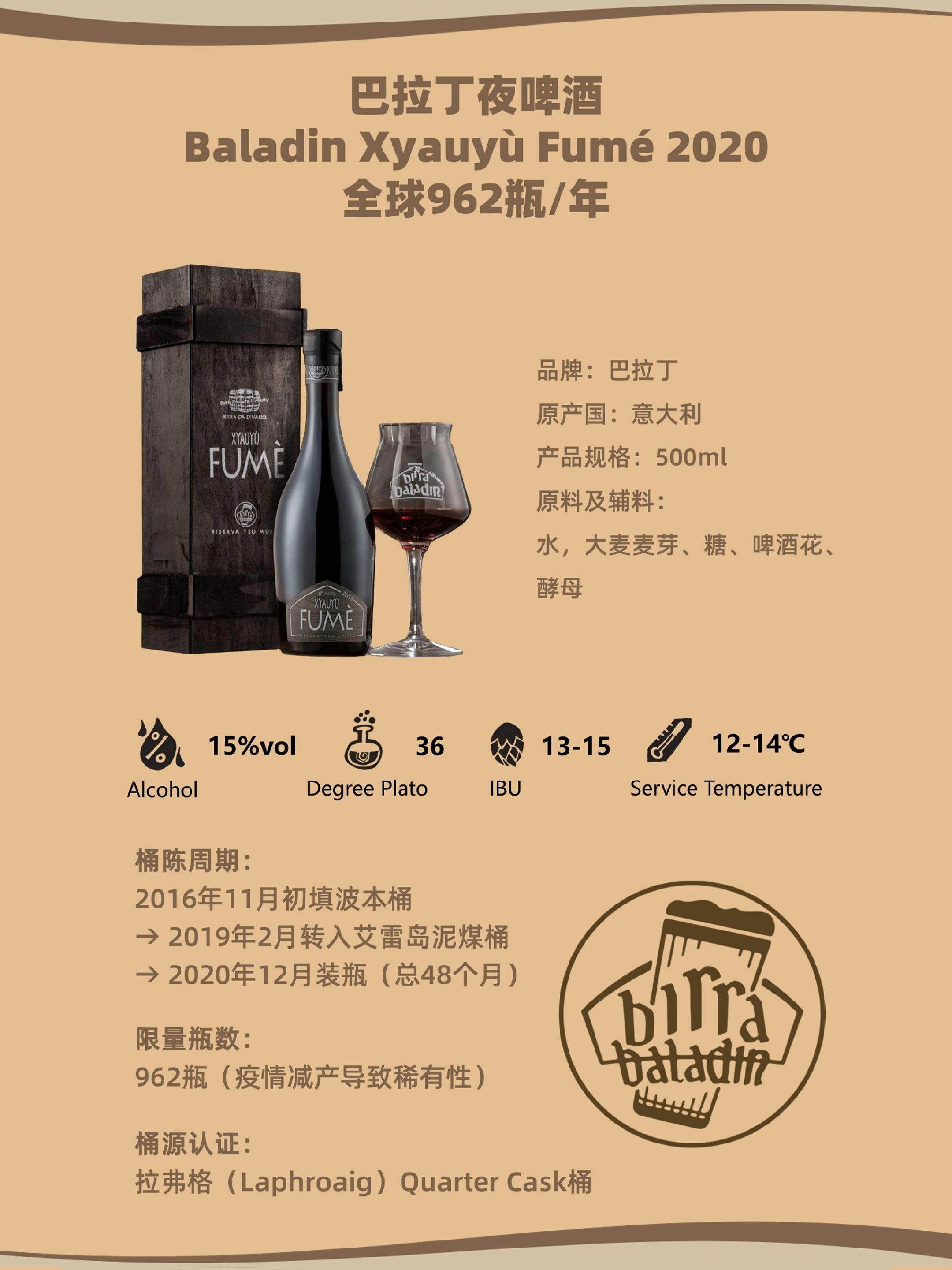 新酒到｜巴拉丁夜啤酒，全球962瓶。📌这批来的限量款每一个SKU数量...