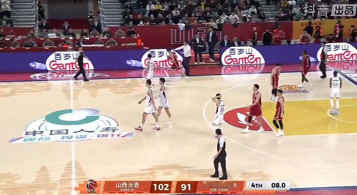 25-26赛季CBA常规赛第三轮，浙江稠州金租91-102不敌山西遭遇三连败，浙