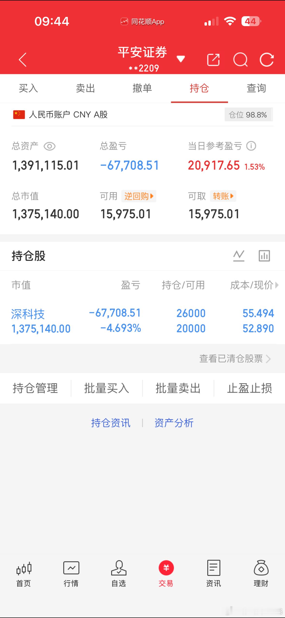 稳健者短线可逢低补仓做t
