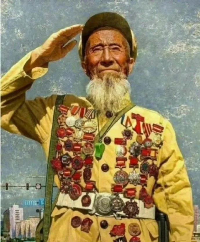 战功赫赫！默默无闻！一个个顶天立地的真英雄！！有多少传奇故事，才能配这一身奖章？
